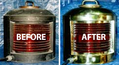 boat metal refinishing