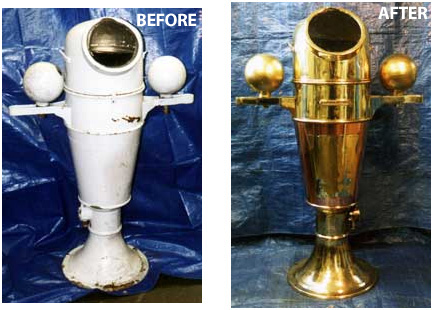 boat metal refinishing