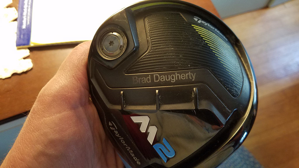Golf Club with Custom Laser Engraving