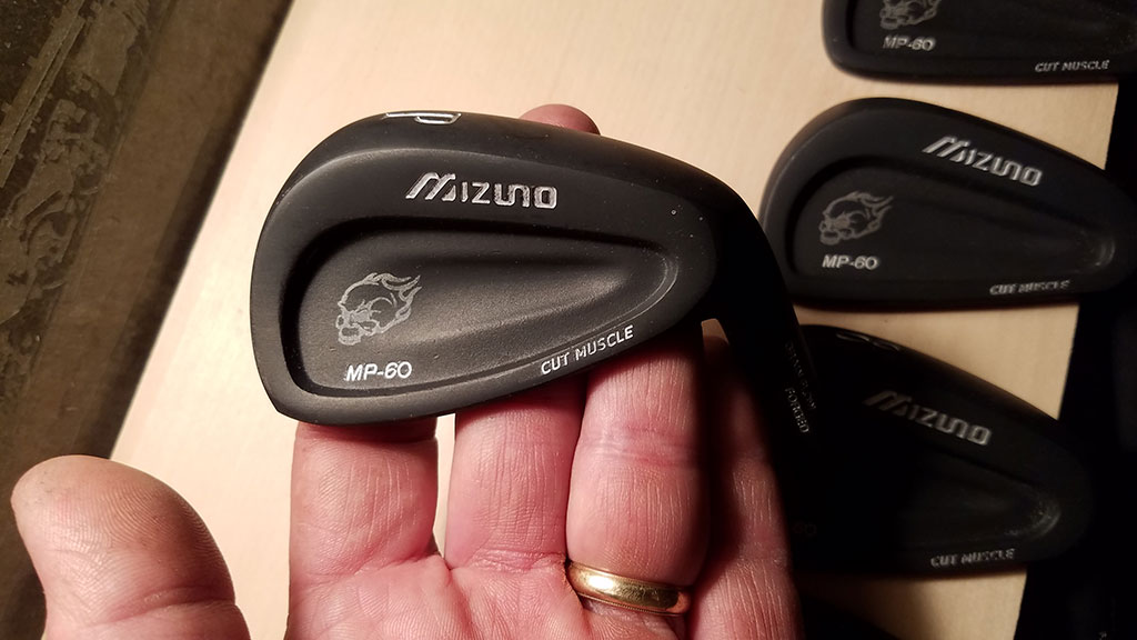 Laser Engraved Mizuno Golf Club