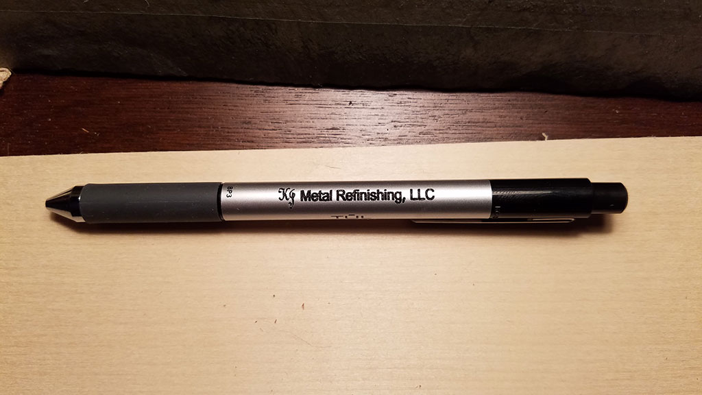 Laser Engraving on Pen